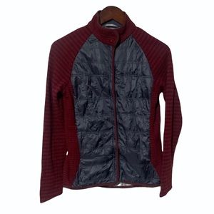 Title Nine Wool Blend Hybrid Puffer Jacket